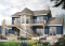 Vue arrière - MODÈLE DE BASE - Plan de maison avec vue panoramique, 3 à 4 chambres, champêtre avec grand espace boni, garage double - Grappelli 2
