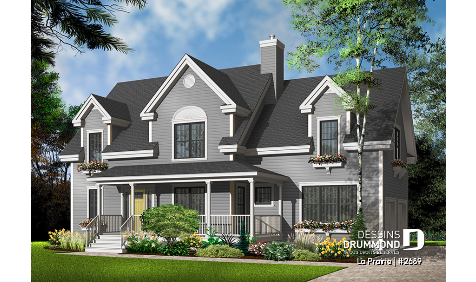 Version couleur no. 1 - Vue avant - La Prairie