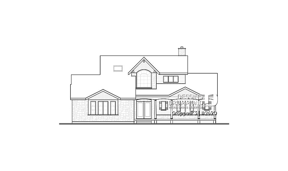 Élévation avant - Grappelli 3