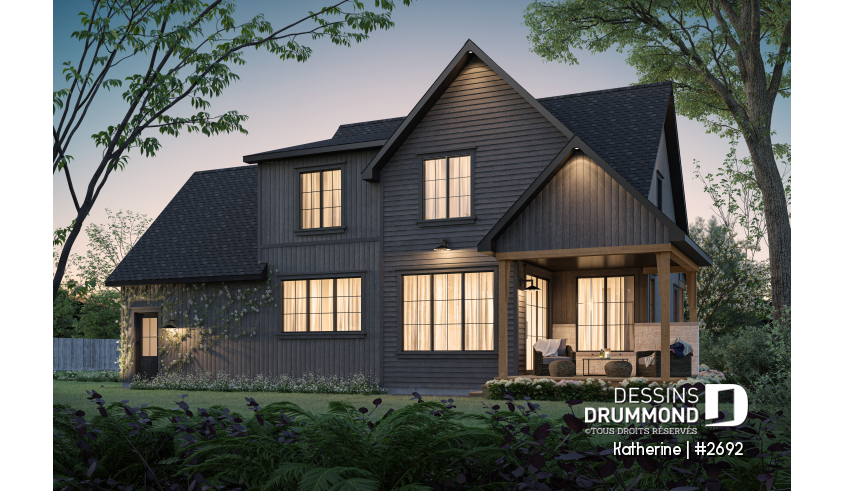 Vue arrière - MODÈLE DE BASE - Katherine