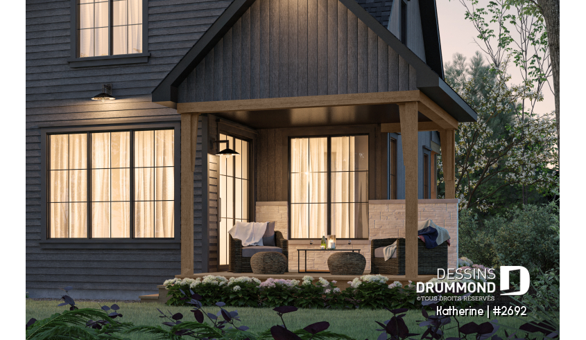 Vue arrière - MODÈLE DE BASE - Katherine