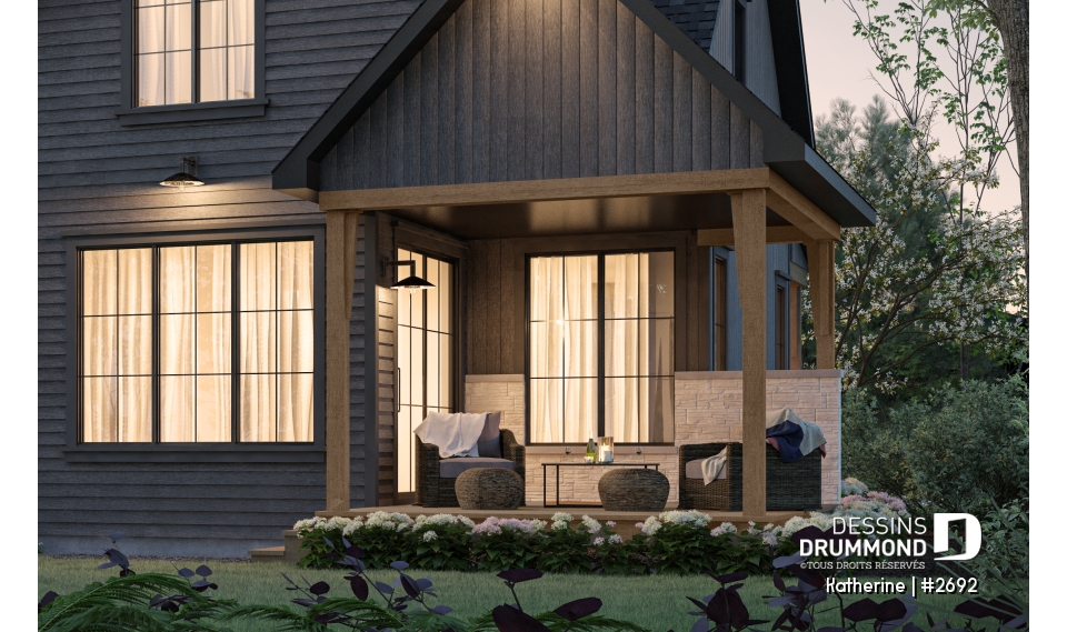 Vue arrière - MODÈLE DE BASE - Katherine