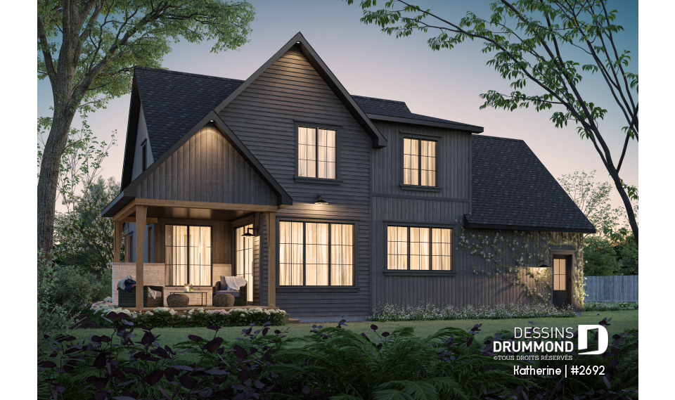 Vue arrière - MODÈLE DE BASE - Katherine