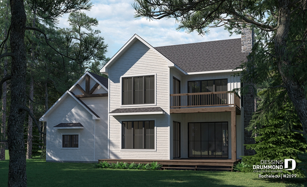 Vue arrière - MODÈLE DE BASE - Rocheleau