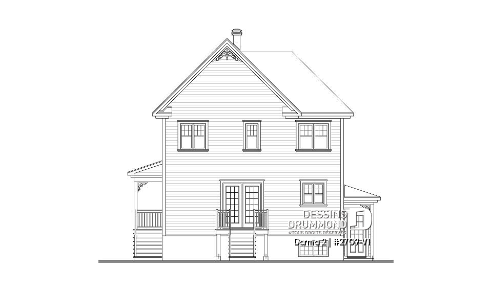 Élévation arrière - Darma 2