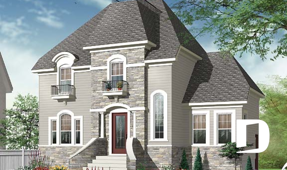 Vue avant - MODÈLE DE BASE -  - Victorien 2