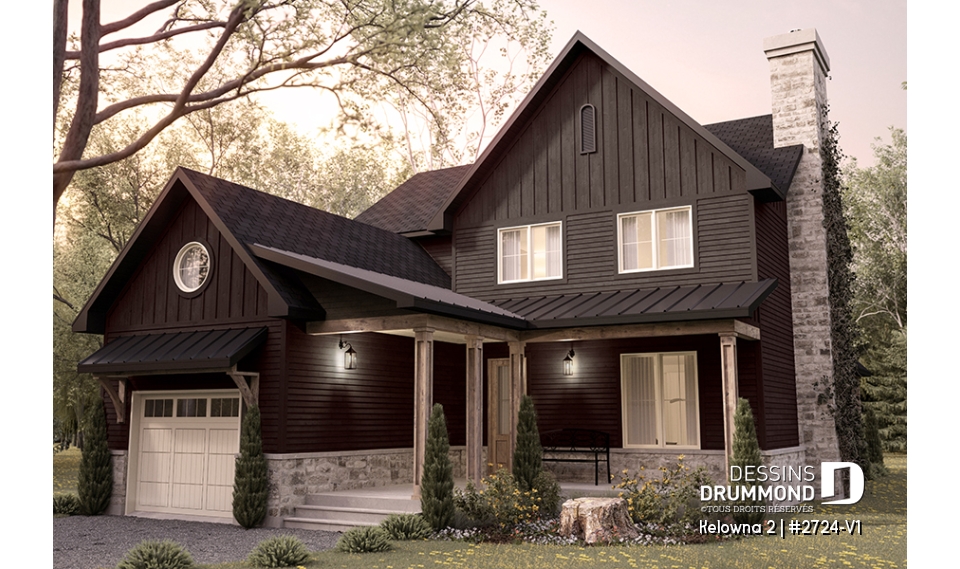 Version couleur no. 1 - Vue avant - Kelowna 2