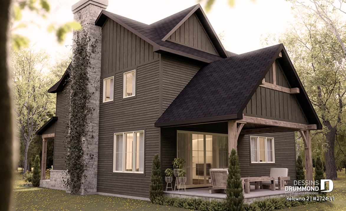 Vue arrière - MODÈLE DE BASE - Kelowna 2
