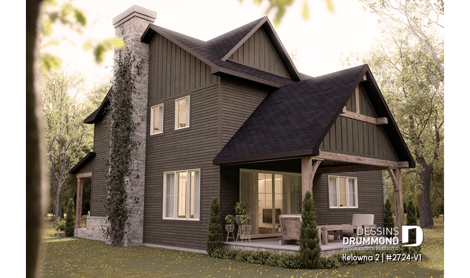 Vue arrière - MODÈLE DE BASE - Kelowna 2