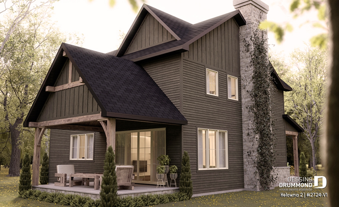 Vue arrière - MODÈLE DE BASE - Kelowna 2