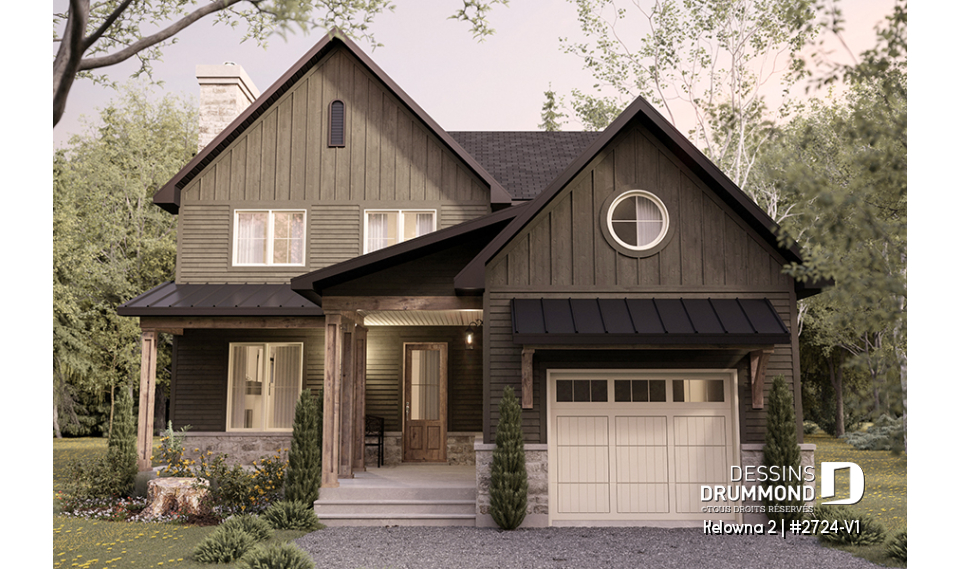 Vue avant - MODÈLE DE BASE - Kelowna 2