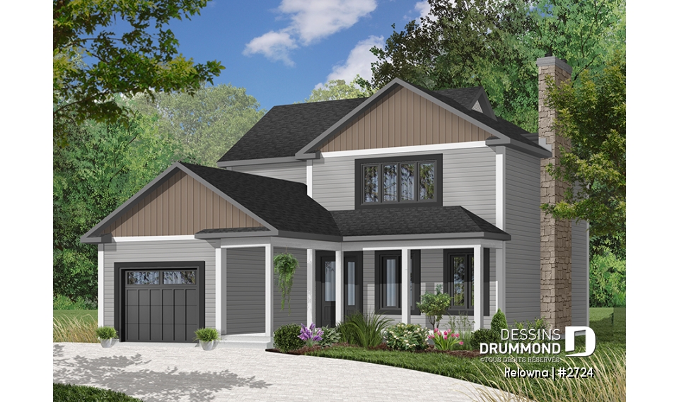 Version couleur no. 10 - Vue avant - Kelowna