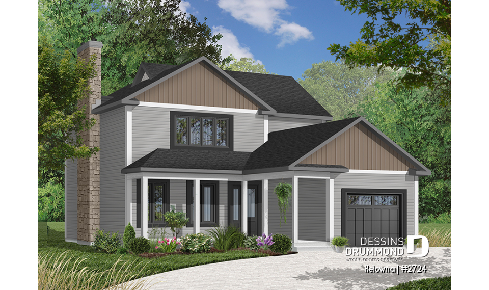 Version couleur no. 10 - Vue avant - Kelowna