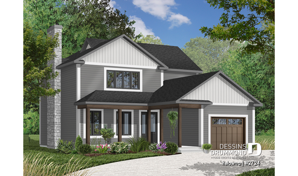 Version couleur no. 2 - Vue avant - Kelowna