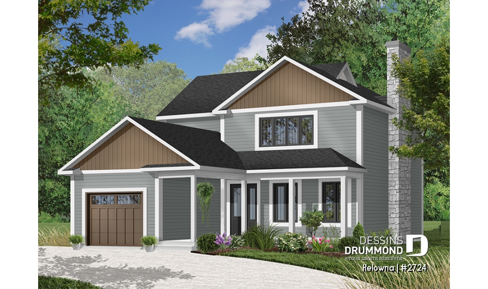 Version couleur no. 3 - Vue avant - Kelowna