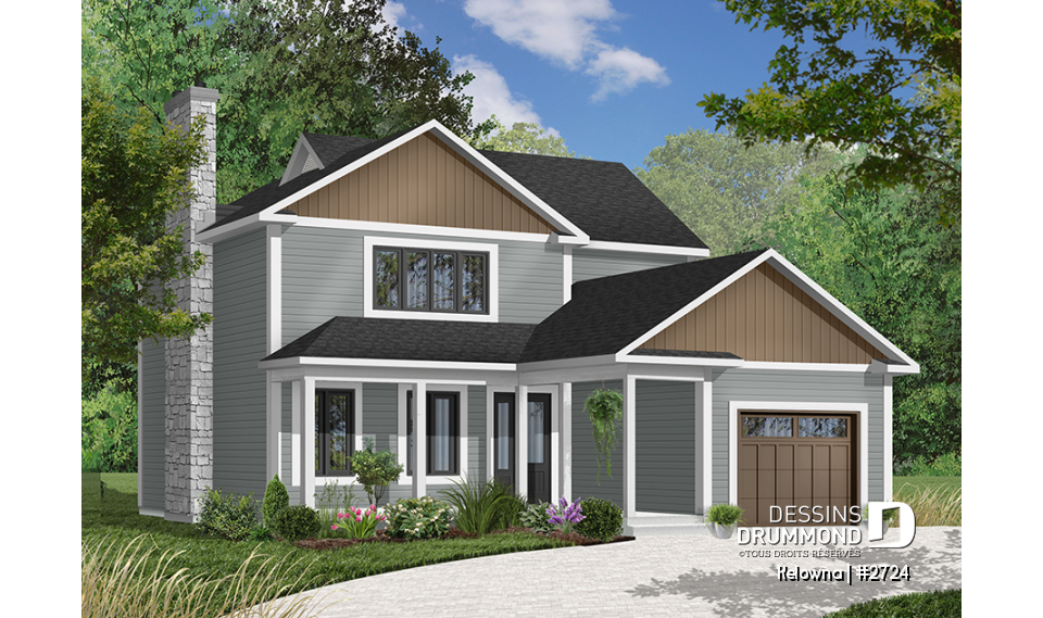 Version couleur no. 3 - Vue avant - Kelowna