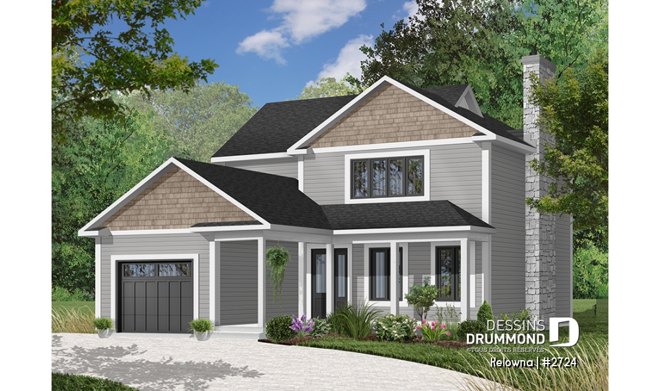 Version couleur no. 4 - Vue avant - Kelowna