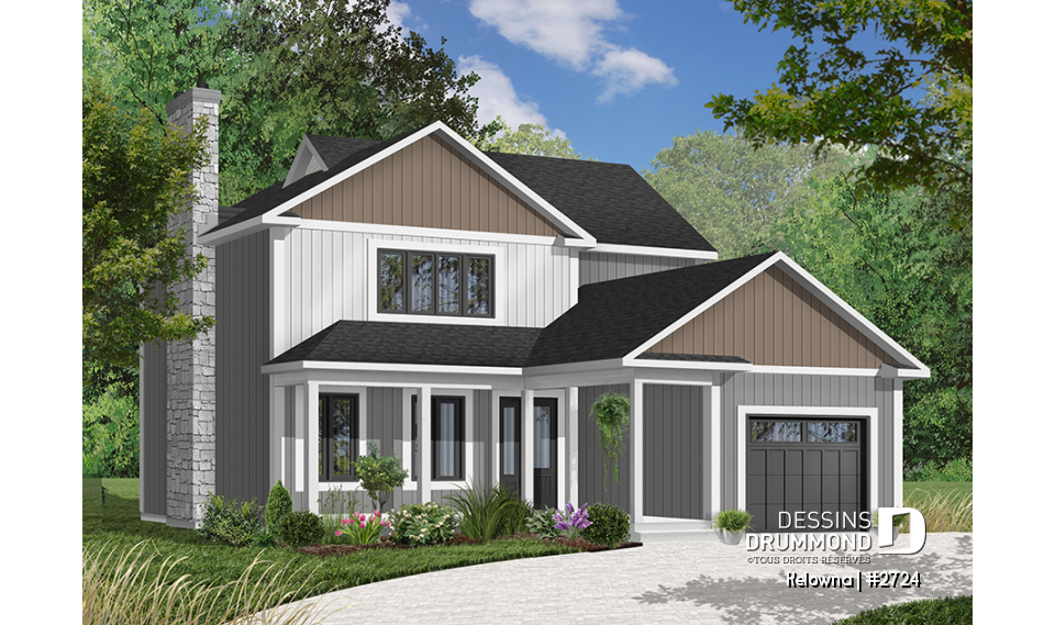 Version couleur no. 7 - Vue avant - Kelowna