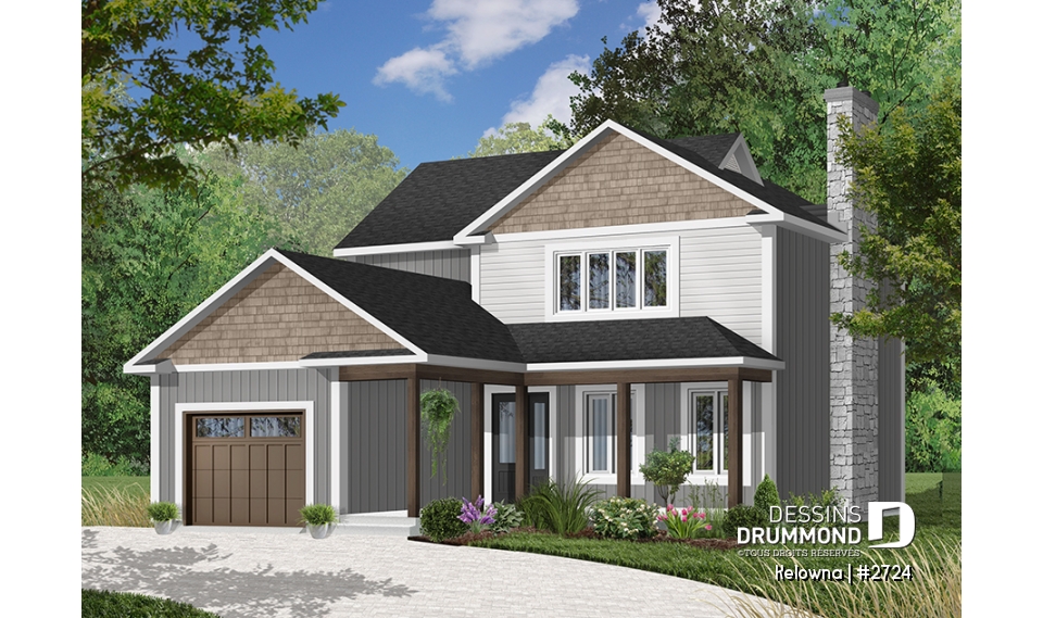 Version couleur no. 8 - Vue avant - Kelowna