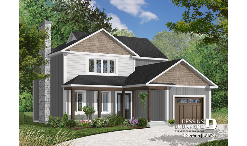 Version couleur no. 8 - Vue avant - Kelowna