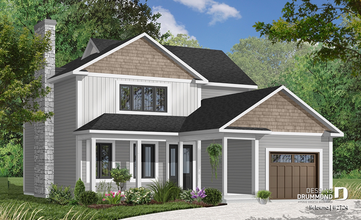 Vue avant - MODÈLE DE BASE - Kelowna