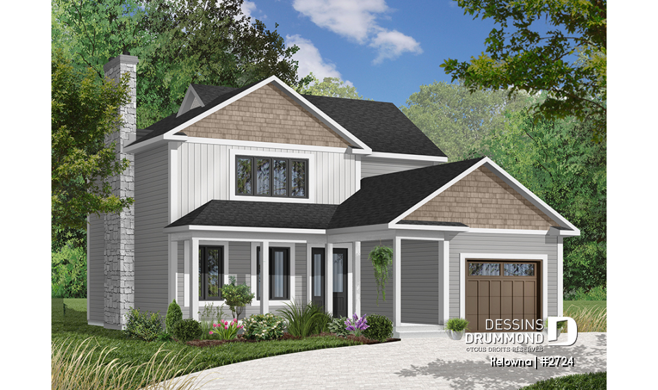 Vue avant - MODÈLE DE BASE - Kelowna