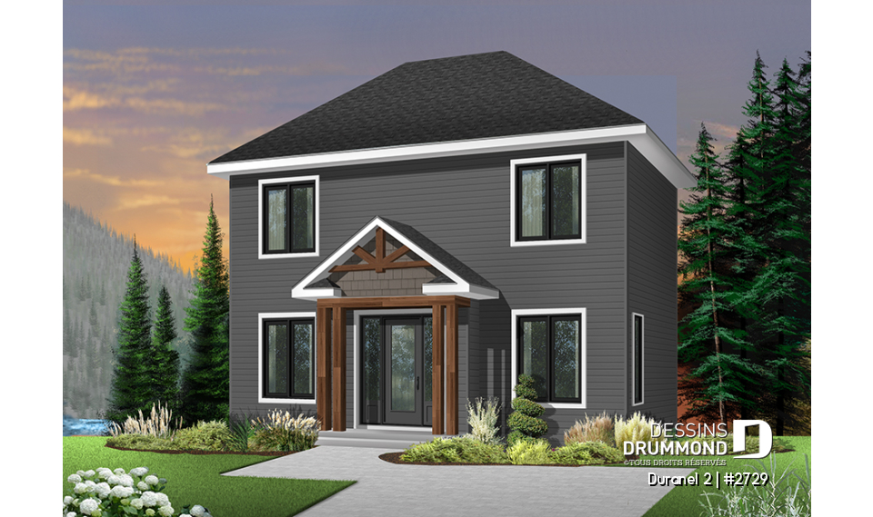 Version couleur no. 1 - Vue avant - Duranel 2