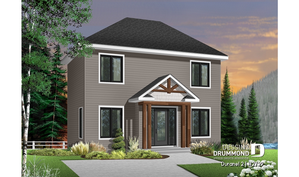 Version couleur no. 2 - Vue avant - Duranel 2