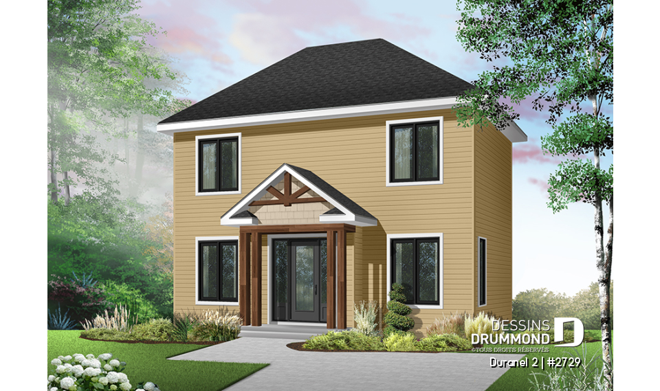 Vue avant - MODÈLE DE BASE - Duranel 2