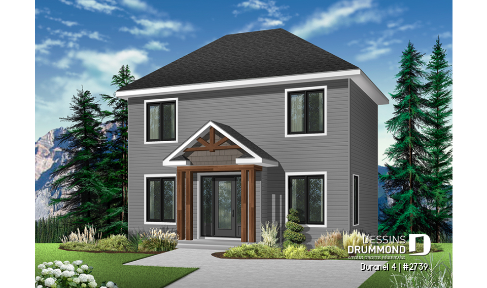 Version couleur no. 8 - Vue avant - Duranel 4