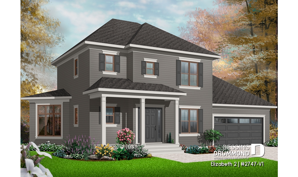 Version couleur no. 2 - Vue avant - Elizabeth 2