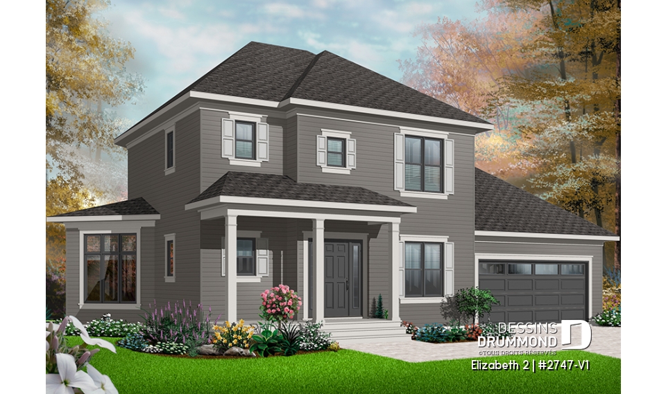 Version couleur no. 3 - Vue avant - Elizabeth 2