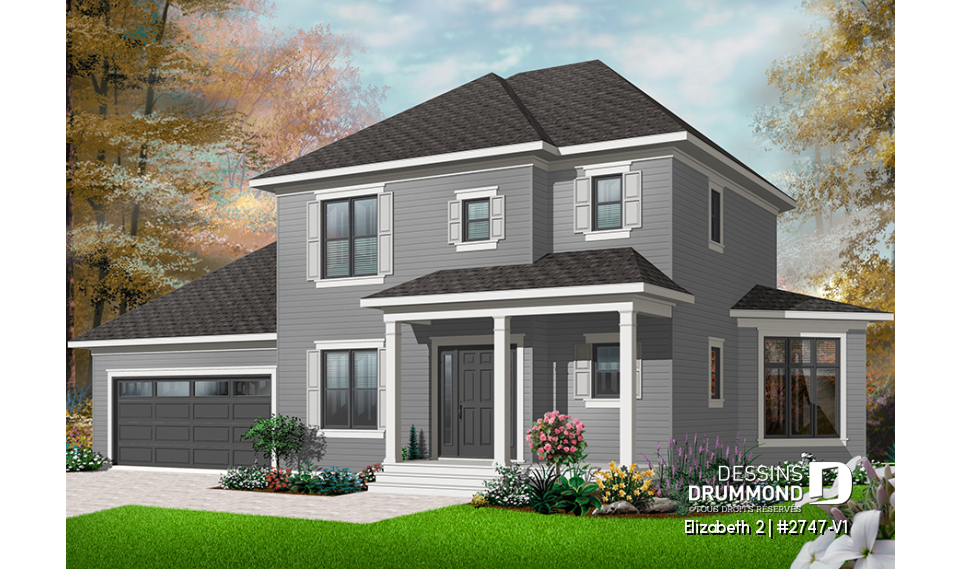 Version couleur no. 4 - Vue avant - Elizabeth 2