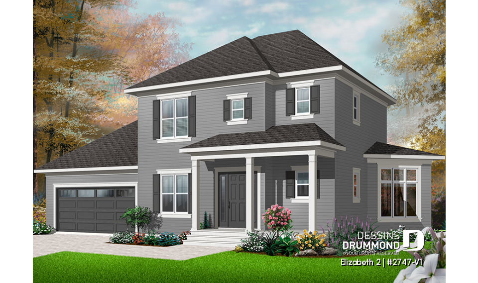 Version couleur no. 4 - Vue avant - Elizabeth 2