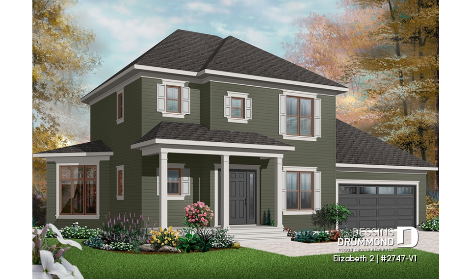 Version couleur no. 6 - Vue avant - Elizabeth 2