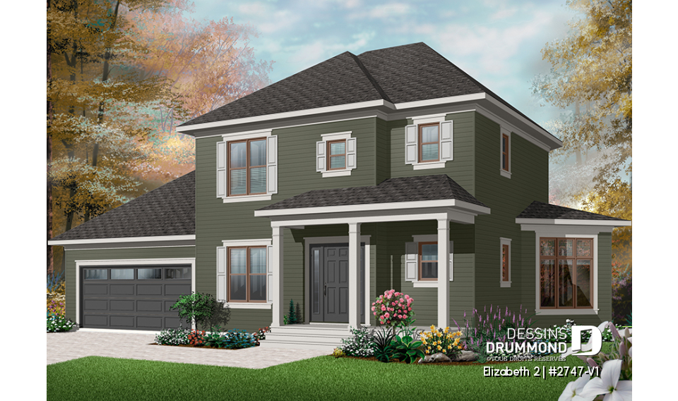 Version couleur no. 6 - Vue avant - Elizabeth 2