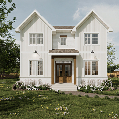 Élévation arrière - Basque