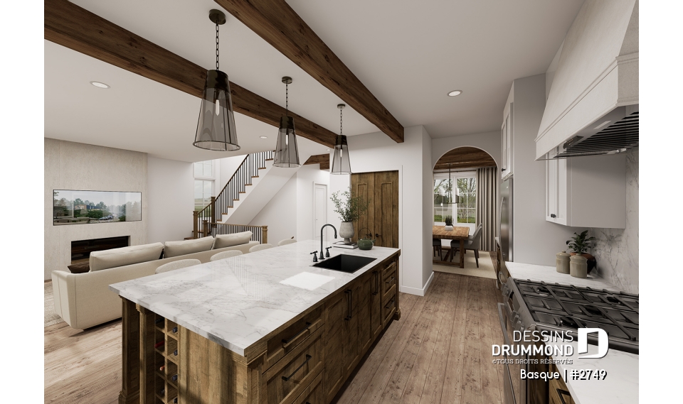 Vue intérieure - Basque