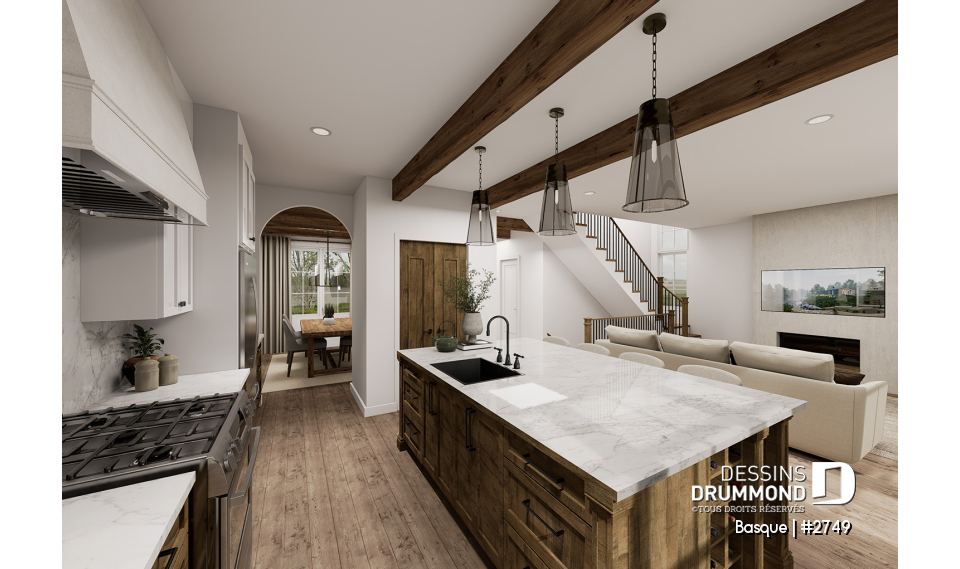 Vue intérieure - Basque