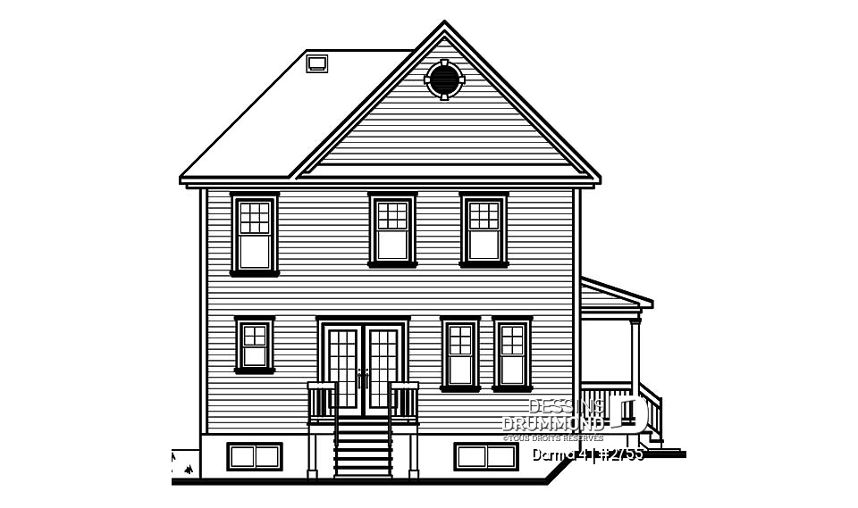 Élévation arrière - Darma 4