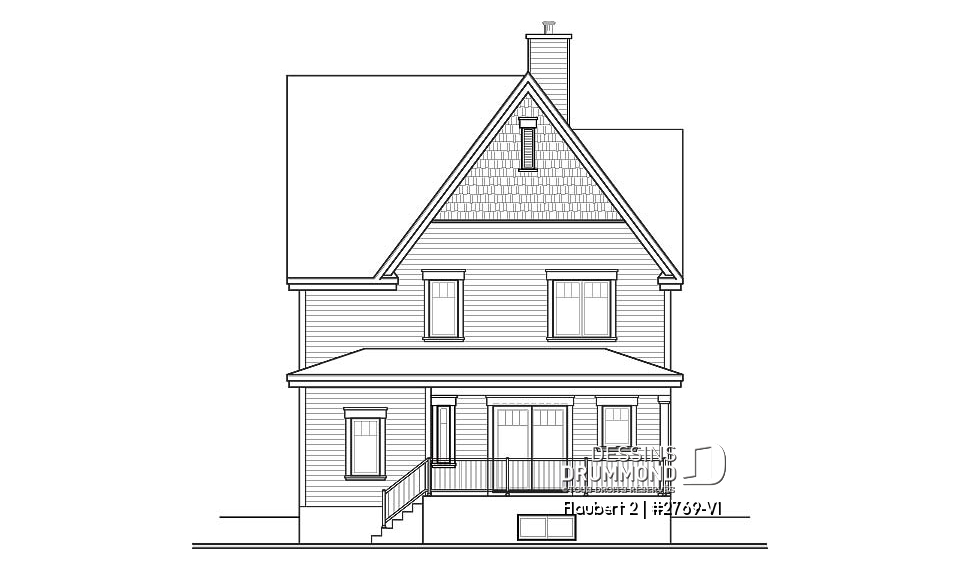 Élévation arrière - Flaubert 2
