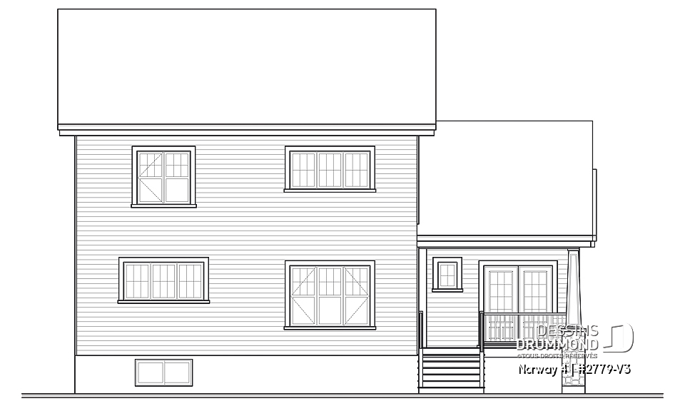 Élévation arrière - Norway 4