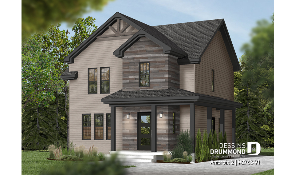 Version couleur no. 2 - Vue avant - Ambroix 2