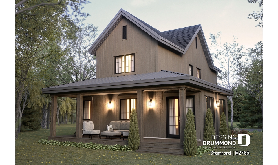 Vue arrière - MODÈLE DE BASE - Stamford