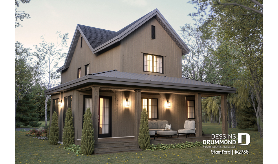 Vue arrière - MODÈLE DE BASE - Stamford