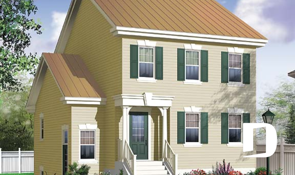 Vue avant - MODÈLE DE BASE -  - Charlevoix