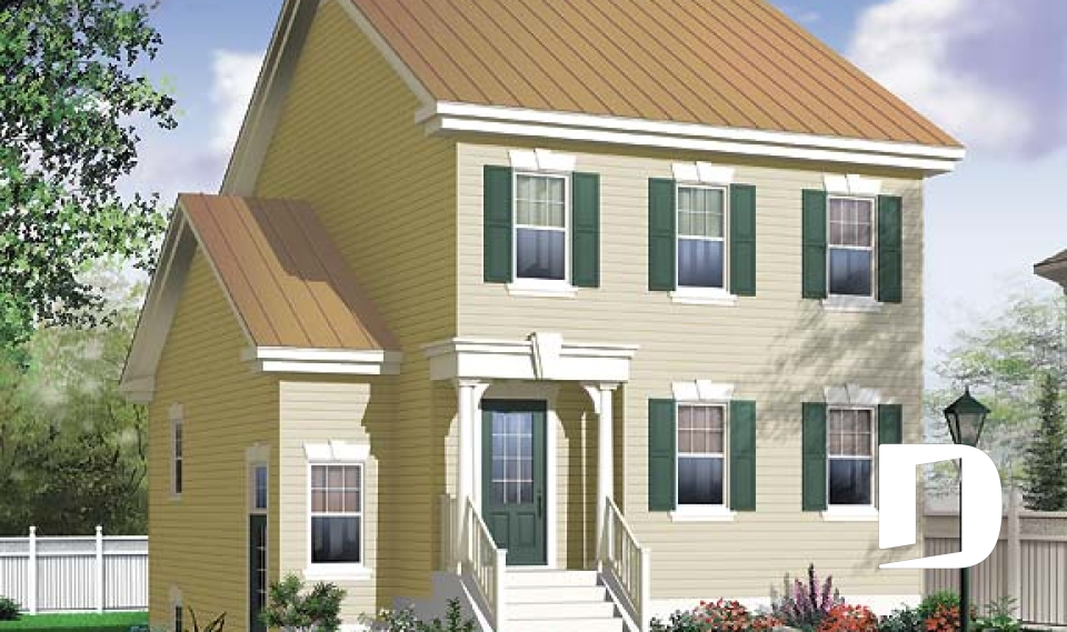 Vue avant - MODÈLE DE BASE -  - Charlevoix 2