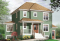 Vue avant - MODÈLE DE BASE - Plan de maison 3 chambres + appartement 1 chambre au sous-sol, bureau à domicile, grande chambre parents - Manalie 2