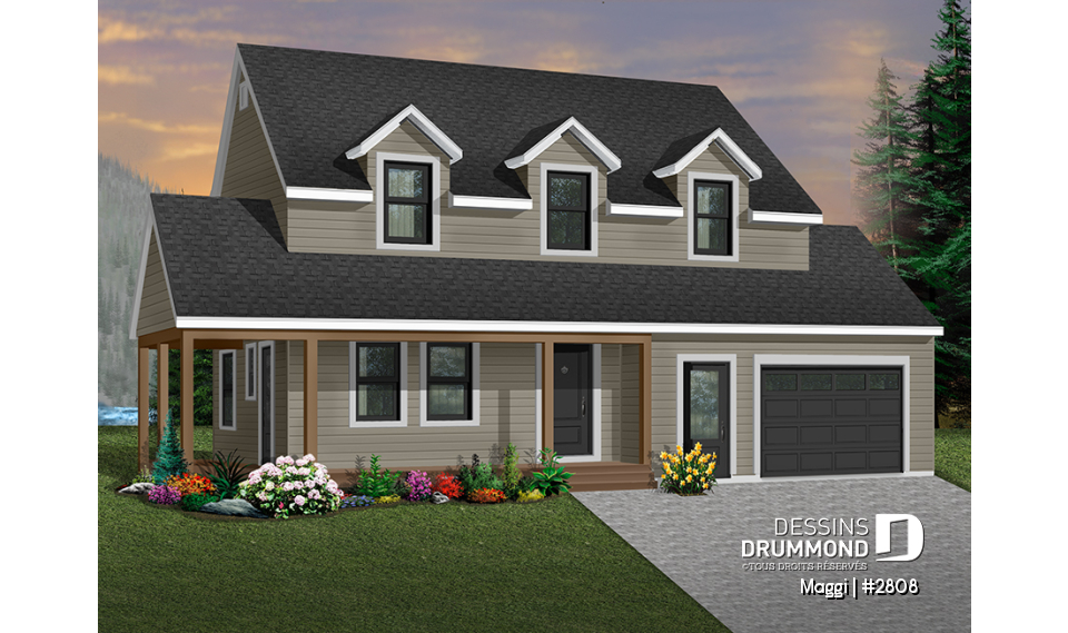 Version couleur no. 1 - Vue avant - Maggi