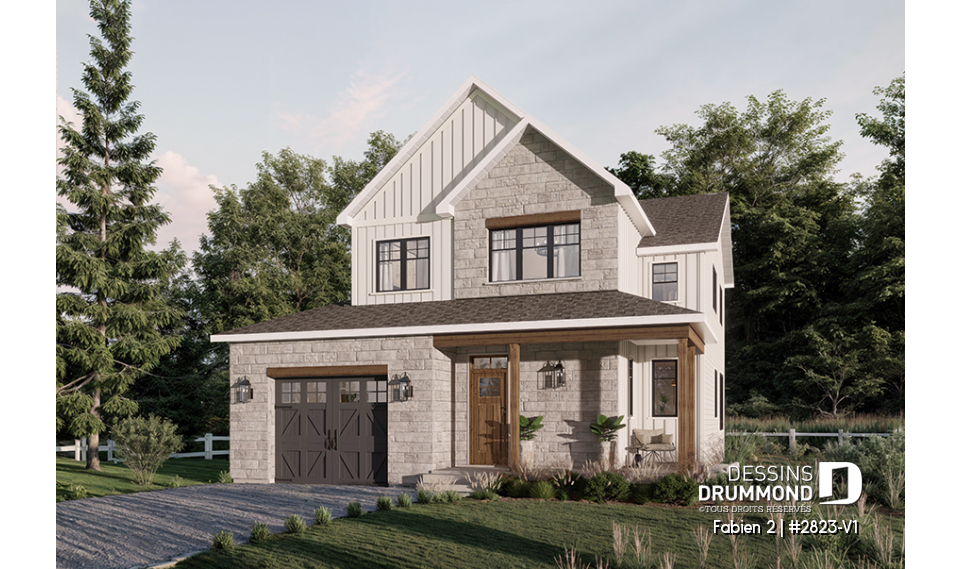 Vue avant - MODÈLE DE BASE - Fabien 2